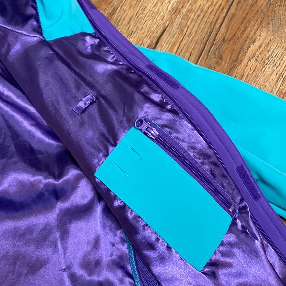 Retro NEFF Winter Snowboard Jacket Hood Softshell - Picture 4 of 10